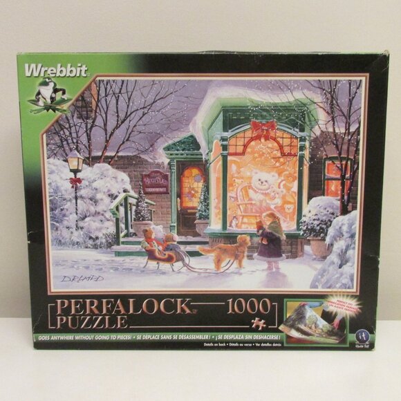 Wrebbit Perfalock Puzzle 1000 pieces, Bear's Den - Picture 1 of 6